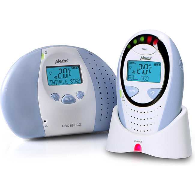 Alecto ECO Baby Monitor with Display | Audio Only (DBX-88) A003469 Baby Monitor Baby Tech Alecto TechMeOut.ie