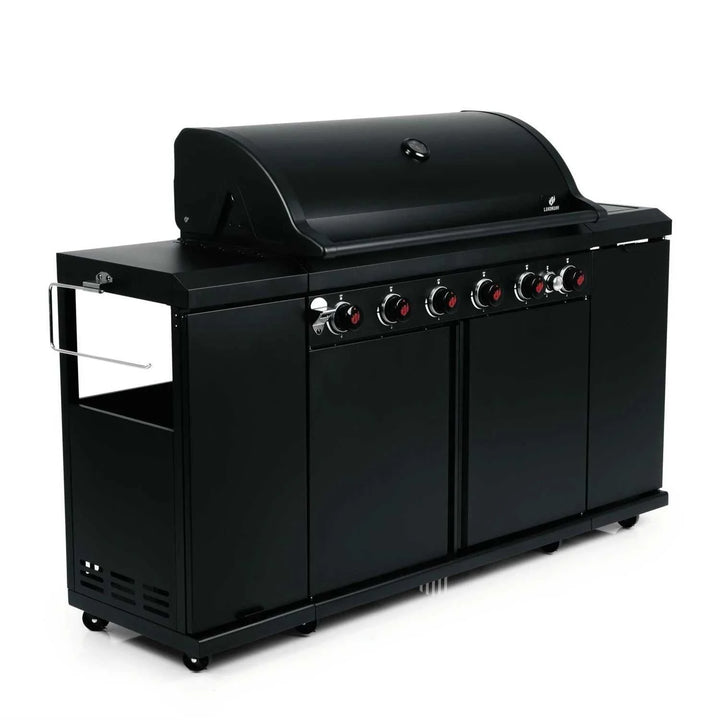 Landmann Outdoor Kitchen 6.1 Gas BBQ | Black Edition 22169 BBQ Outdoor Living Landmann TechMeOut.ie