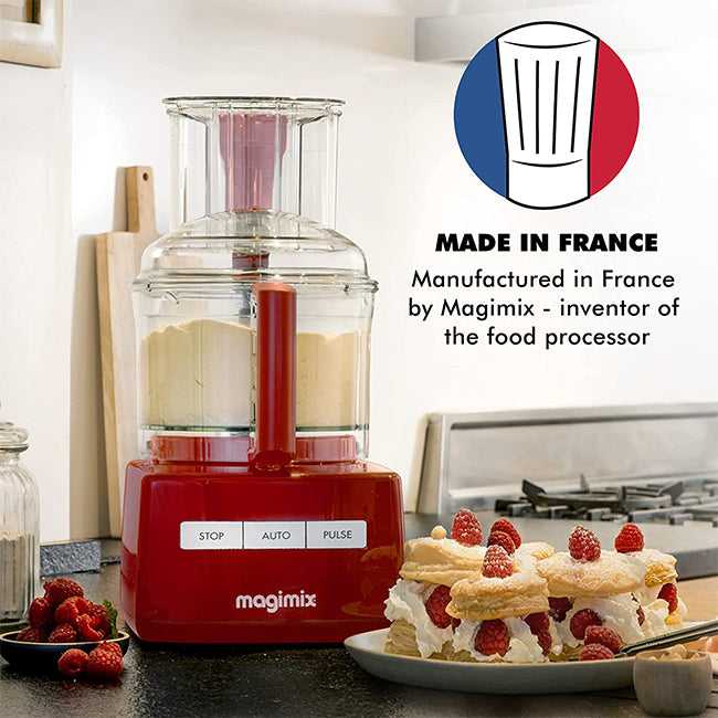 Magimix 5200XL Compact System Food Processor | Satin, Black or Red 18585 Food Processor Cooking & Baking Magimix TechMeOut.ie