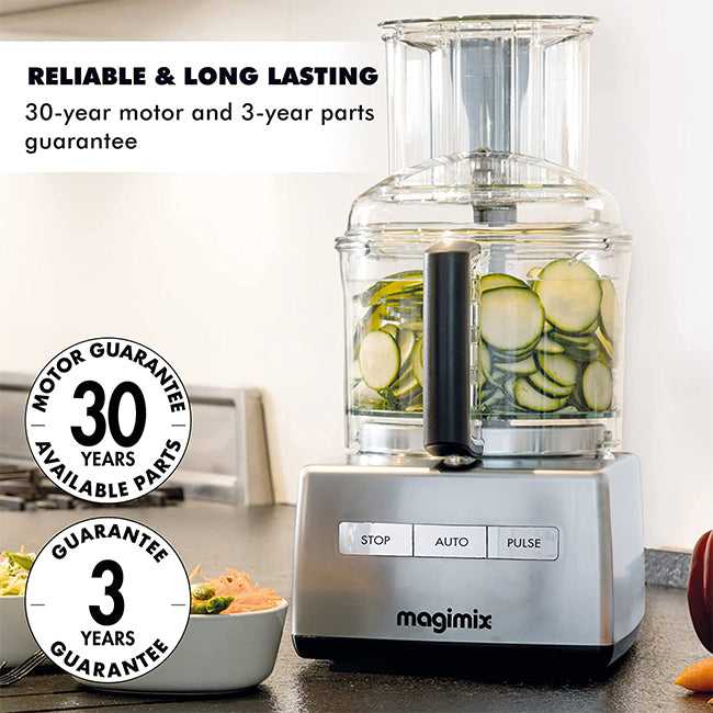 Magimix 5200XL Compact System Food Processor | Satin, Black or Red 18585 Food Processor Cooking & Baking Magimix TechMeOut.ie