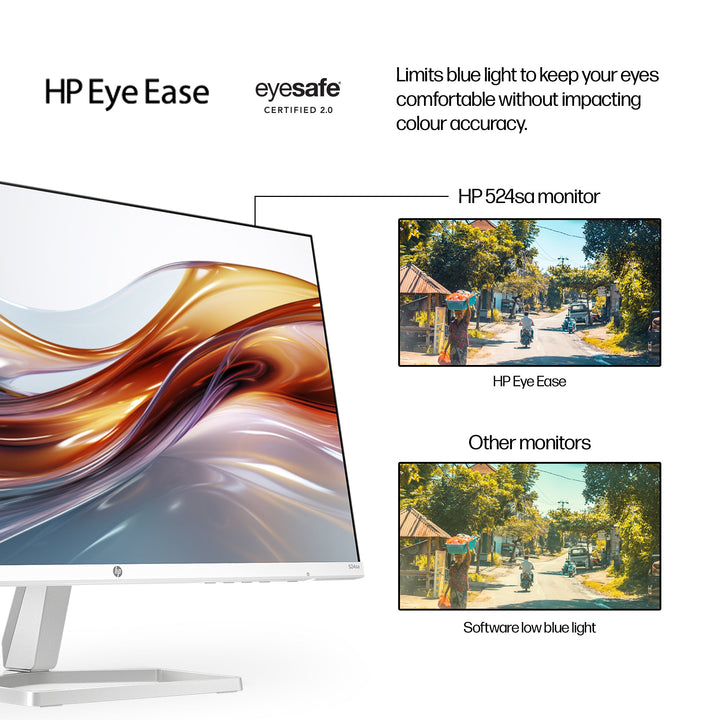 HP Series 5 27" Monitor (527sw) - White 94F46AA Monitor Computing Tech HP TechMeOut.ie