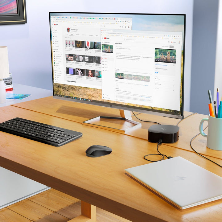 HP M32f Full HD Monitor - Black 32" 2H5M7E9 Monitor Computing Tech HP TechMeOut.ie