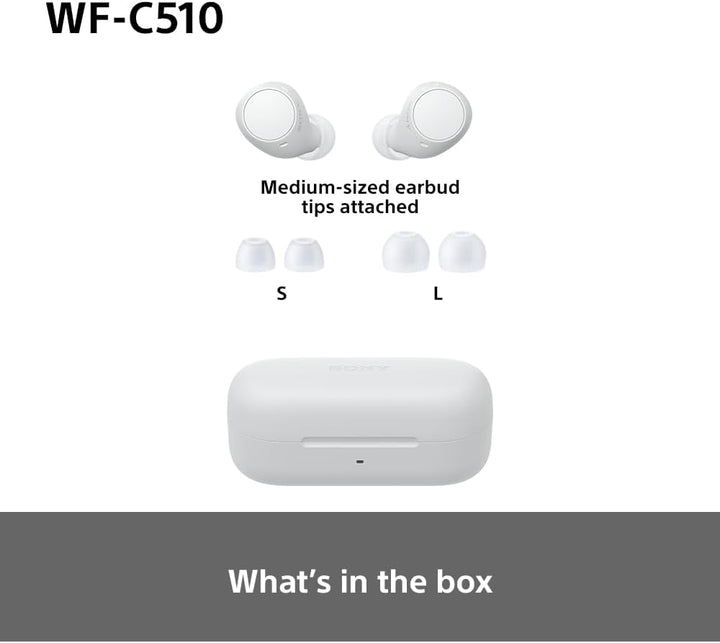 Sony True Wireless Earbuds WF-C510 WFC510BCE7 Earbuds Audio Tech Sony TechMeOut.ie