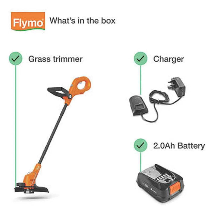 Flymo SimpliTrim 250 Grass Trimmer Kit 9707641-01 Strimmer Flymo Flymo TechMeOut.ie