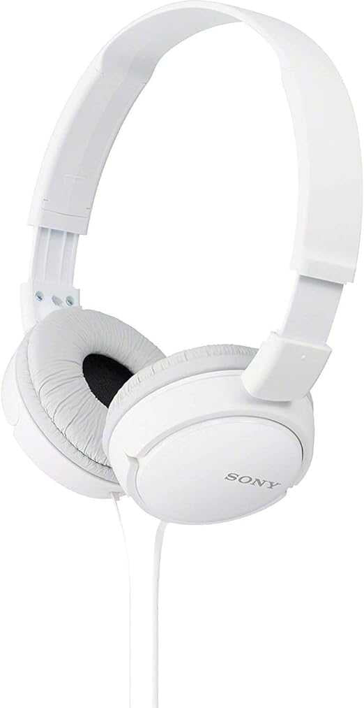 Sony MDR-ZX110 On-Ear Wired Headphones | Various Colours MDRZX110BAE Headphones Audio Tech Sony TechMeOut.ie