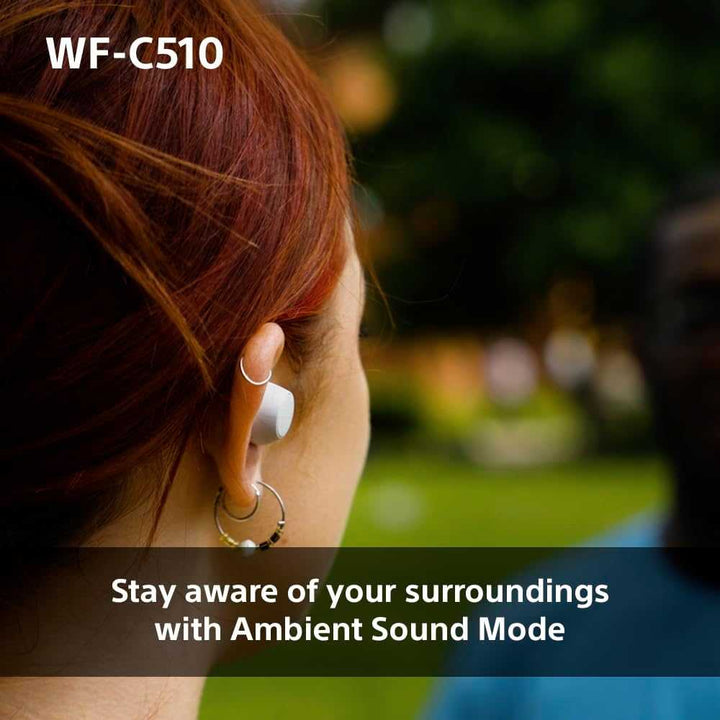 Sony True Wireless Earbuds WF-C510 WFC510BCE7 Earbuds Audio Tech Sony TechMeOut.ie