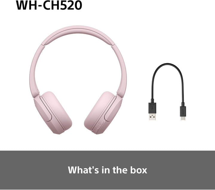 Sony Wireless On-Ear Headphones WH-CH520 | Various Colours WH-CH520BCE7 Headphones Audio Tech Sony TechMeOut.ie