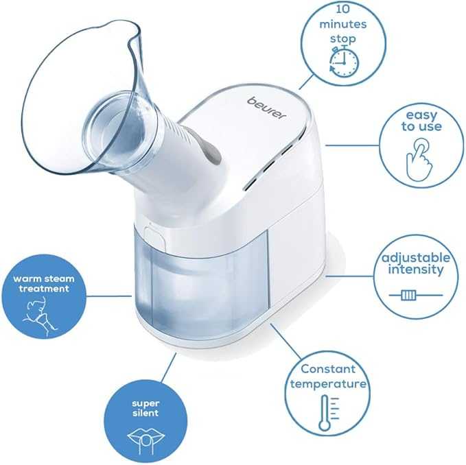 Beurer Steam Vaporiser (SI-40) 145-60133 Vaporiser Personal Care Tech Beurer TechMeOut.ie