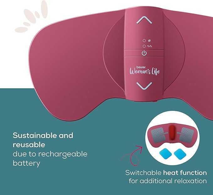 Beurer TENS Pad | Menstrual Pain Relief (EM-50) 145-64854 TENS Machine Muscle Care Beurer TechMeOut.ie