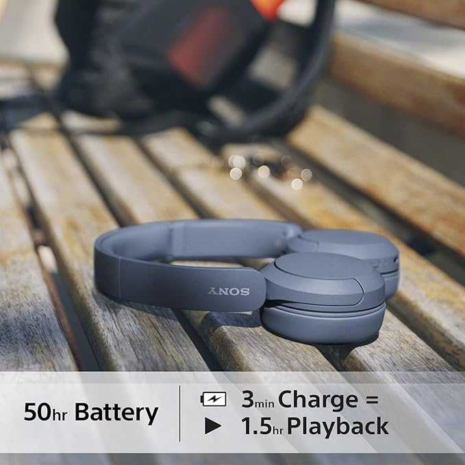 Sony Wireless On-Ear Headphones WH-CH520 | Various Colours WH-CH520BCE7 Headphones Audio Tech Sony TechMeOut.ie