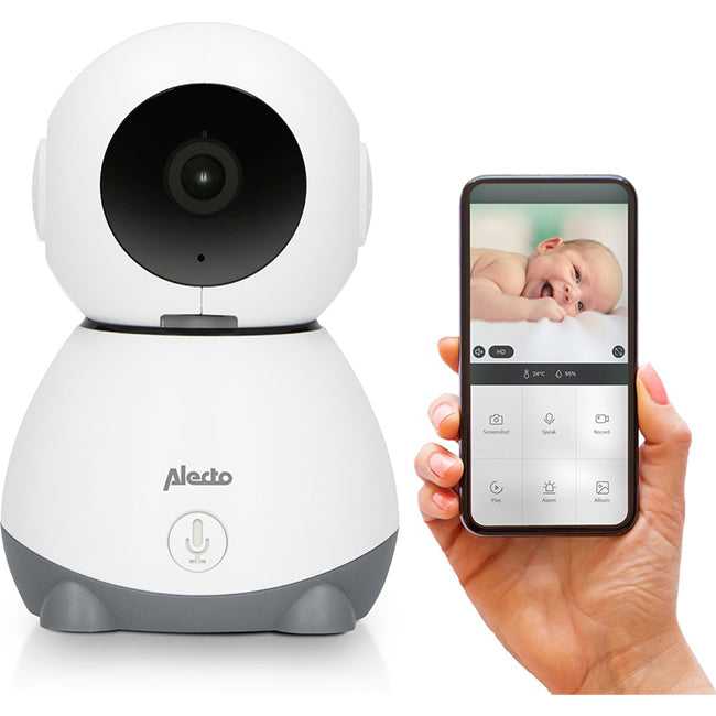Alecto SMARTBABY10 Wi-Fi Baby Monitor | Audio & Video A004680 Baby Monitor Baby Tech Alecto TechMeOut.ie