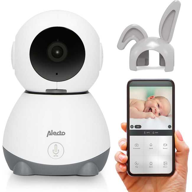 Alecto SMARTBABY10 Wi-Fi Baby Monitor | Audio & Video A004680 Baby Monitor Baby Tech Alecto TechMeOut.ie
