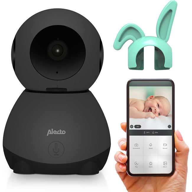Alecto SMARTBABY10 Wi-Fi Baby Monitor | Audio & Video A004680 Baby Monitor Baby Tech Alecto TechMeOut.ie