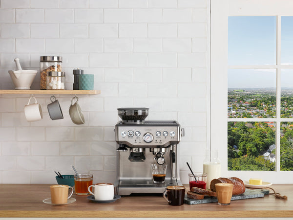 Sage® Barista Express with Temperature Control Jug SES875BTR2GUK1 Coffee Espresso Machine Kitchen Tech Sage TechMeOut.ie