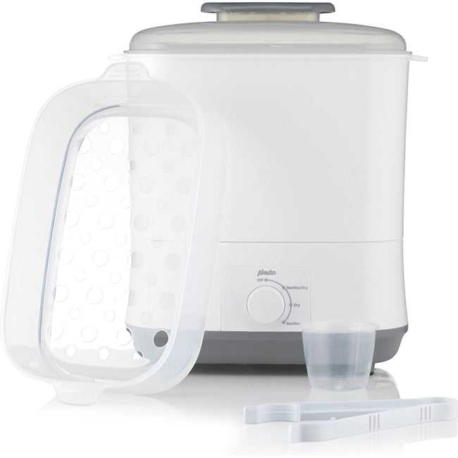 Alecto Electric Steam Steriliser with Drying Function (BF55) A004702 Steriliser Baby Tech Alecto TechMeOut.ie
