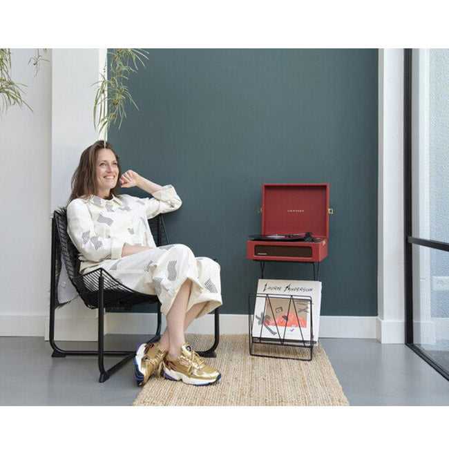 Crosley Voyager Bluetooth Record Player with Built-in Speakers | 3-Speed Turntable | Various Colours CR8017B-1 Turntable Audio Tech Crosley TechMeOut.ie