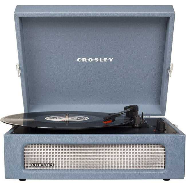 Crosley Voyager Bluetooth Record Player with Built-in Speakers | 3-Speed Turntable | Various Colours CR8017B-1 Turntable Audio Tech Crosley TechMeOut.ie