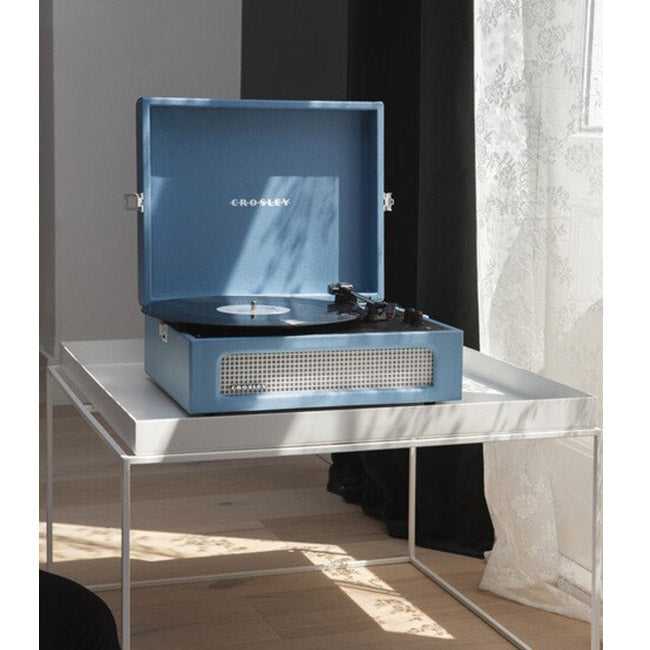 Crosley Voyager Bluetooth Record Player with Built-in Speakers | 3-Speed Turntable | Various Colours CR8017B-1 Turntable Audio Tech Crosley TechMeOut.ie