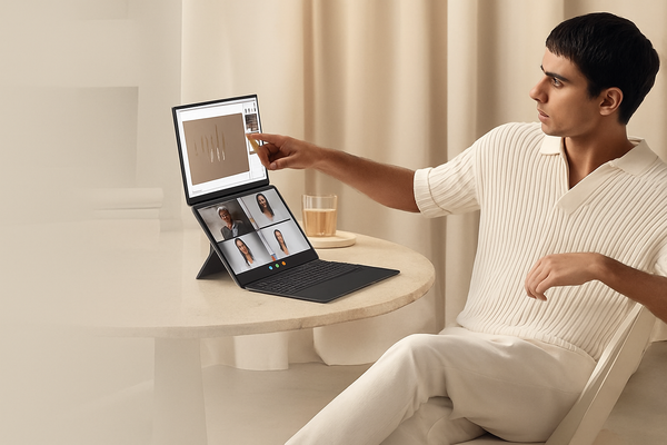 ASUS ZenBook Duo | 14 inch Dual Screen Laptop | Black (UX8406CA-PZ134W)