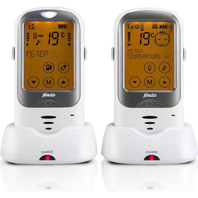 Alecto DBX-68 Long Range Outdoor Baby Monitor | White/Anthracite (A003454) A003454      Baby Monitor Baby Tech Alecto TechMeOut.ie