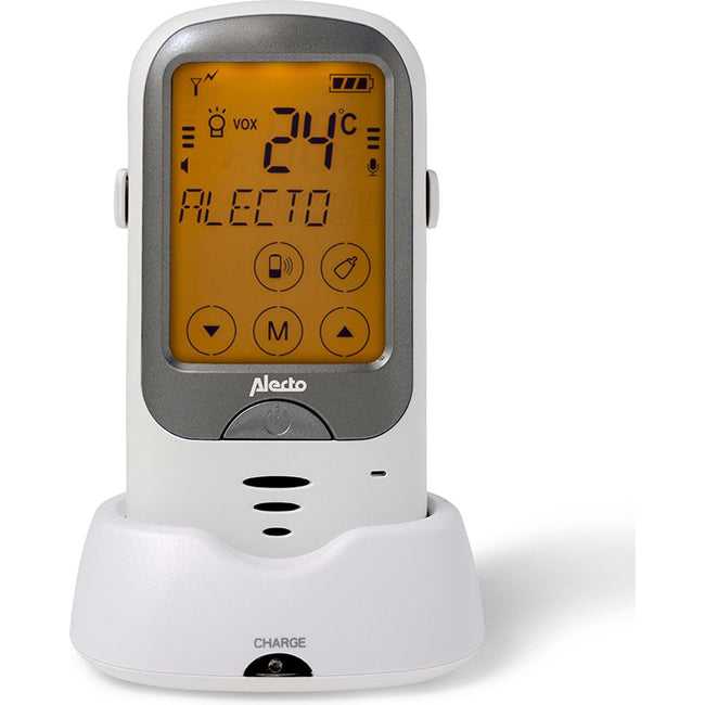 Alecto DBX-68 Long Range Outdoor Baby Monitor | White/Anthracite (A003454) A003454      Baby Monitor Baby Tech Alecto TechMeOut.ie