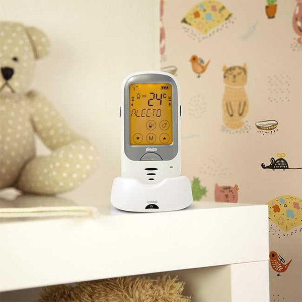 Alecto DBX-68 Long Range Outdoor Baby Monitor | White/Anthracite (A003454) A003454      Baby Monitor Baby Tech Alecto TechMeOut.ie