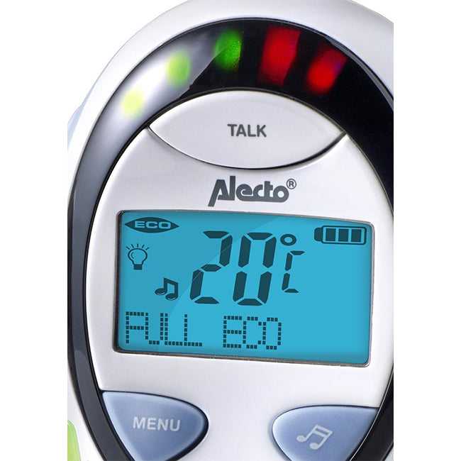 Alecto ECO Baby Monitor with Display | Audio Only (DBX-88) A003469 Baby Monitor Baby Tech Alecto TechMeOut.ie