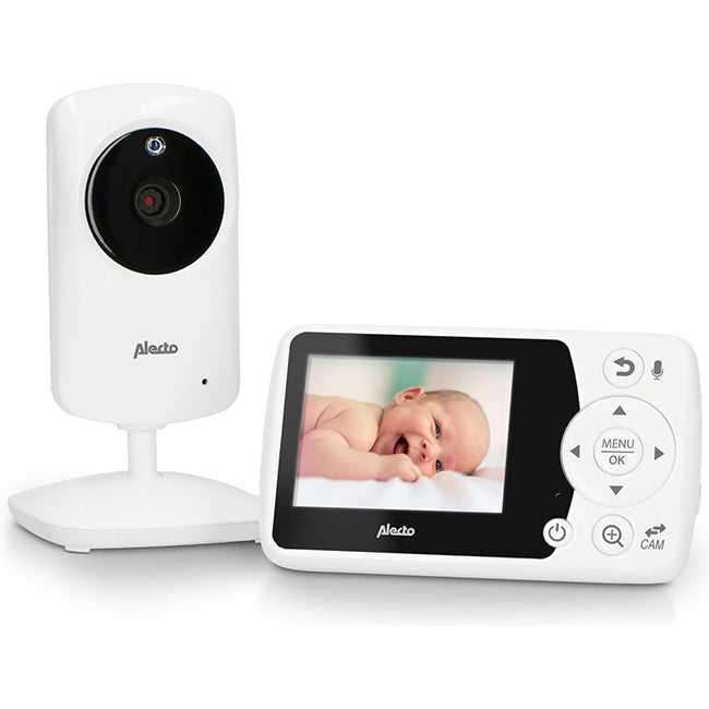 Alecto Video Baby Monitor | Audio & Video | Colour Display (DVM-64) A003569 Baby Monitor Baby Tech Alecto TechMeOut.ie