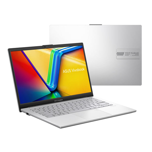 Asus 14-inch Laptop with Backpack & Mouse - VivoBook Go - Silver (E1404GA)
