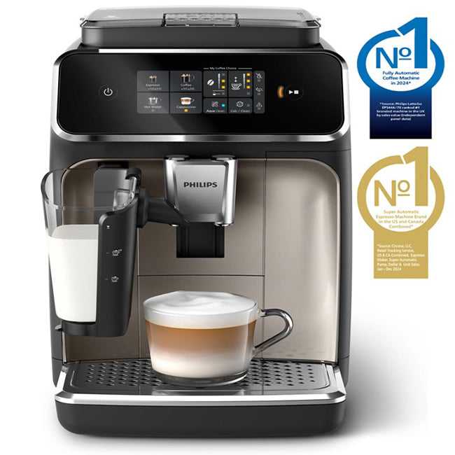Philips S2300 Bean-to-Cup Coffee Machine | Black Chrome EP2336/40 Coffee Machine All Things Coffee Philips TechMeOut.ie