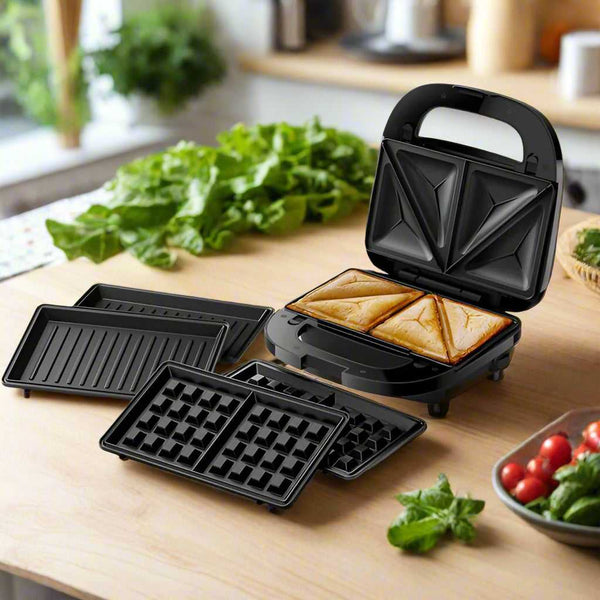Philips 5000 Series Panini, Waffle & Sandwich Maker (HD2350/80) HD2350/80 Waffle Maker Kitchen Counter Philips TechMeOut.ie