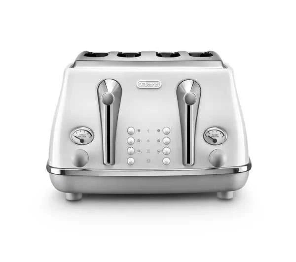 De’Longhi Capitals Collection | Toaster | Range of Colours (CTOC4000 Series) CTOC4003.Y Toaster Kitchen Counter De Longhi TechMeOut.ie