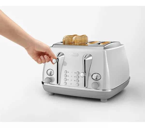 De’Longhi Capitals Collection | Toaster | Range of Colours (CTOC4000 Series) CTOC4003.Y Toaster Kitchen Counter De Longhi TechMeOut.ie