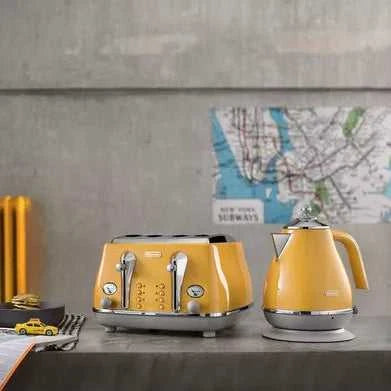 De’Longhi Capitals Collection | Kettle | Range of Colours (KBOC3001 Series) KBOC3001.Y Kettle Kitchen Counter De Longhi TechMeOut.ie