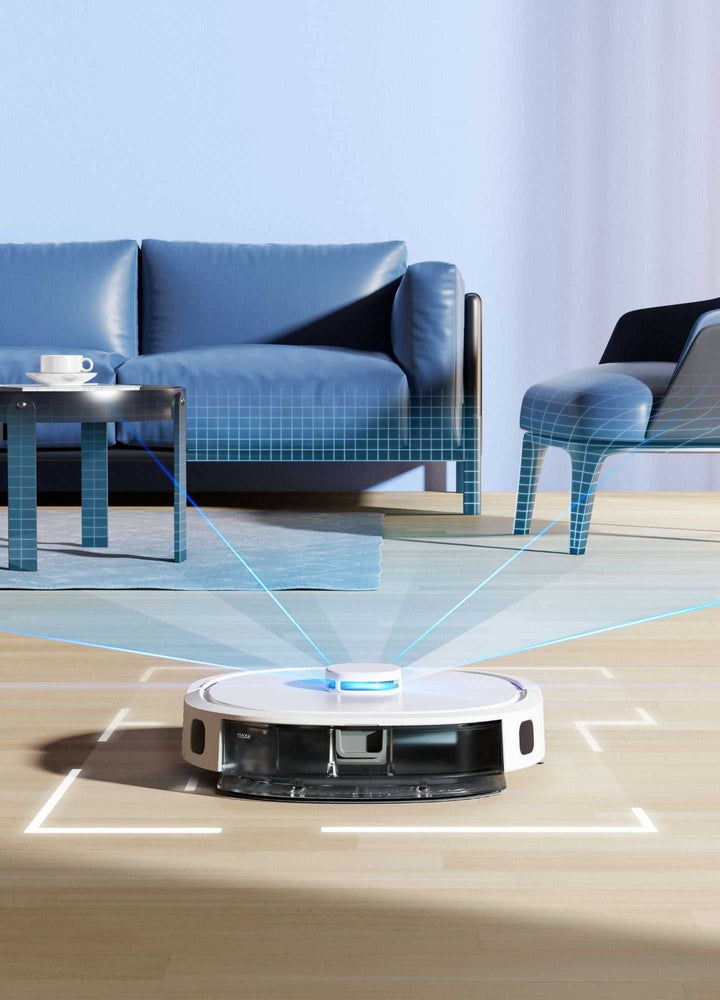 Midea M6 Robot Vacuum | Vacuums & Mops | White M6 Robot Vacuum & Mop Floor Tech Midea TechMeOut.ie