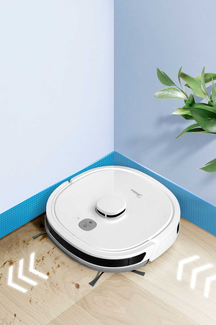 Midea M6 Robot Vacuum | Vacuums & Mops | White M6 Robot Vacuum & Mop Floor Tech Midea TechMeOut.ie