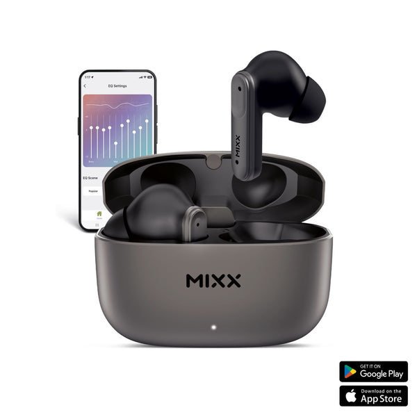 Mixx Streambuds Custom 3 True Wireless Earphones - Black SBCU-03-BK-368 Earbuds Audio Tech Mixx TechMeOut.ie