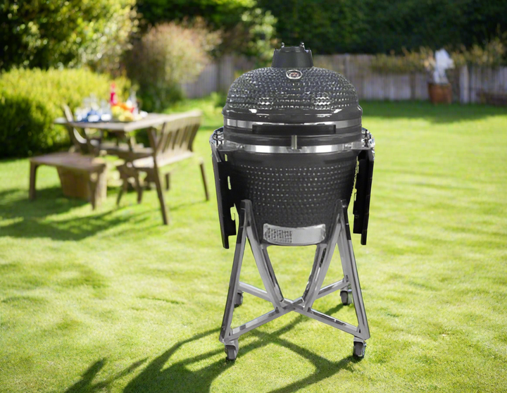 Landmann Kamado Charcoal Grill | Grey 00570 BBQ July Offers Landmann TechMeOut.ie