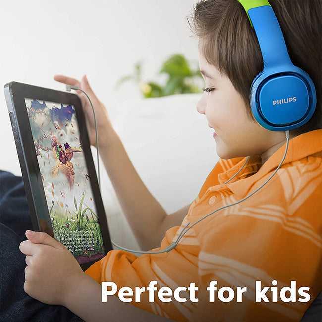 Philips SHK2000 Kids Headphones | Blue or Pink SHK2000BL/00 Headphones Audio Tech Philips TechMeOut.ie
