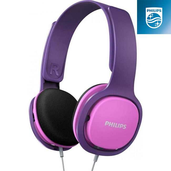 Philips SHK2000 Kids Headphones | Blue or Pink SHK2000BL/00 Headphones Audio Tech Philips TechMeOut.ie