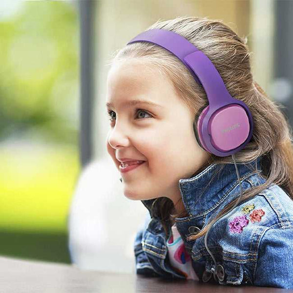 Philips SHK2000 Kids Headphones | Blue or Pink SHK2000BL/00 Headphones Audio Tech Philips TechMeOut.ie