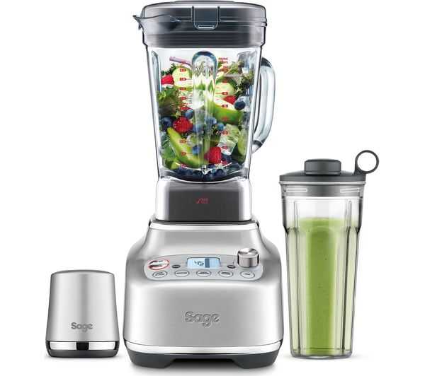 Sage The Super Q Juicer Steel SBL920BSS2GUK1 Juicer Juicers & Blenders Sage TechMeOut.ie