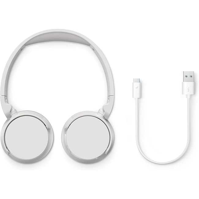 Philips On-Ear Wireless Headphones | Black or White (TAH3209) TAH3209WT/00 Earbuds Audio Tech Philips TechMeOut.ie