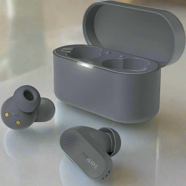 Philips True Wireless Earbuds 3000 Series | Grey or White (TAT3509) TAT3509GY/00 Earbuds Audio Tech Philips TechMeOut.ie