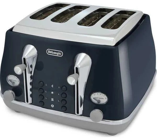 De’Longhi Capitals Collection | Toaster | Range of Colours (CTOC4000 Series) CTOC4003.Y Toaster Kitchen Counter De Longhi TechMeOut.ie