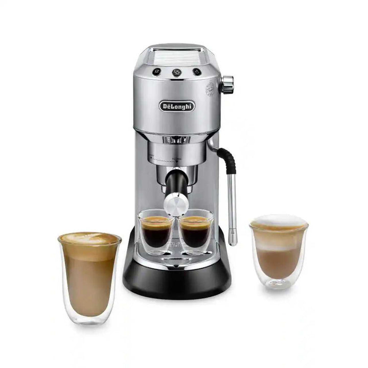 De'Longhi Dedica Espresso Machine (EC885.M) EC885.M Coffee Espresso Machine All Things Coffee De Longhi TechMeOut.ie
