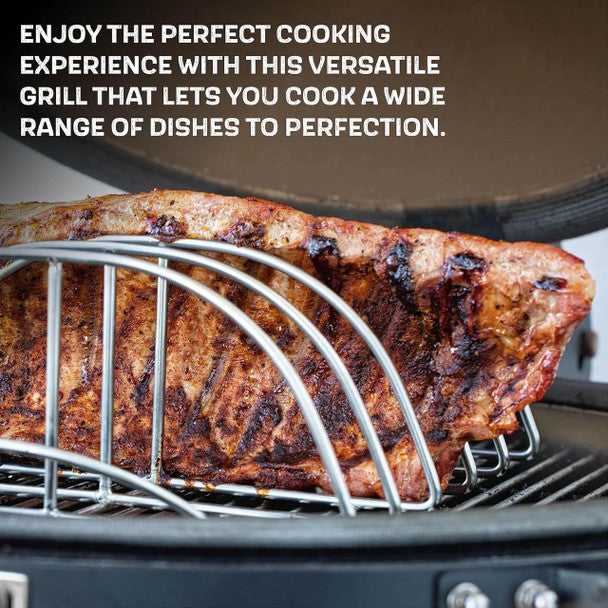 Landmann Kamado Charcoal Grill | Grey 00570 BBQ July Offers Landmann TechMeOut.ie